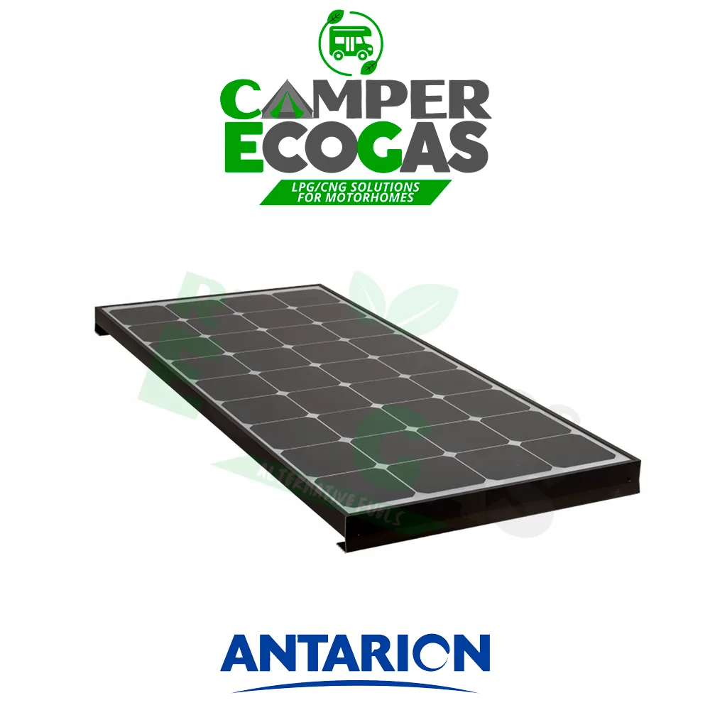 170W sistema solar completo SUNPOWER monocristalino, panel solar de camping para autocaravana
