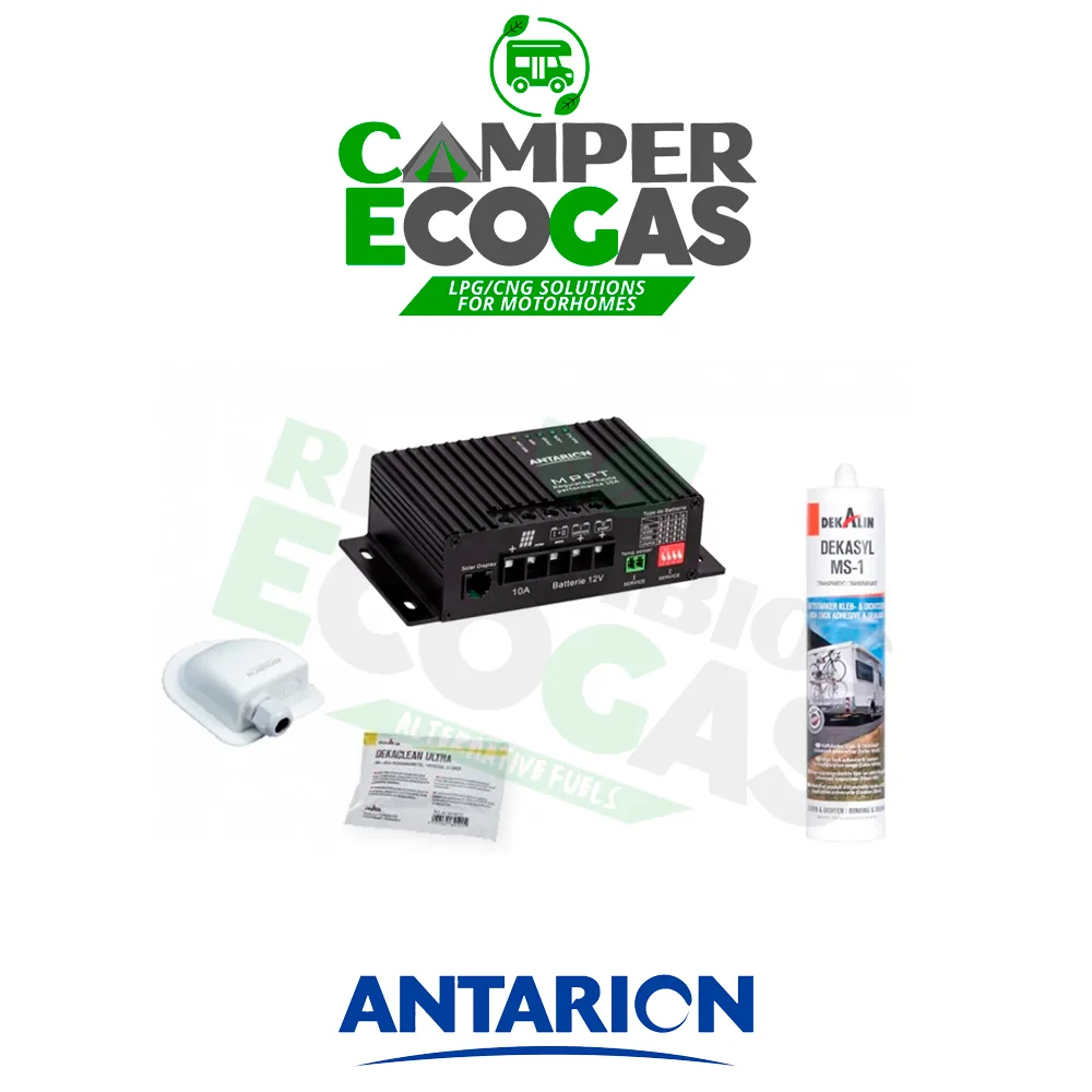 170W sistema solar completo SUNPOWER monocristalino, panel solar de camping para autocaravana