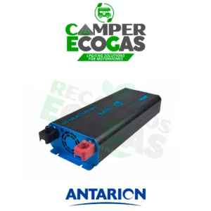 Antarion-EASY-+-inversor,-inversor-1000-W Truma pieza en Y para distribuidor de aire 65/72 mm, negro