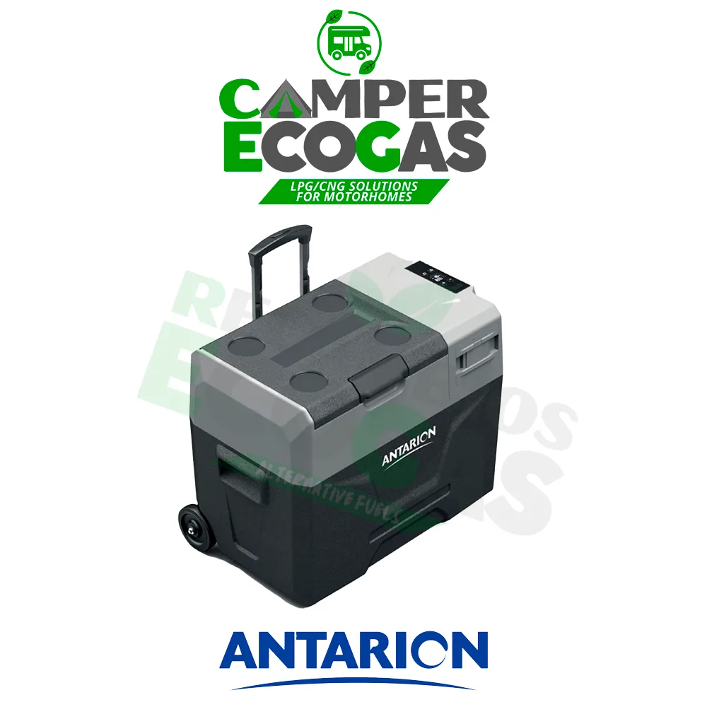 Antarion Nevera portatiles con compresor 40L hasta -20°, batería opcional disponible