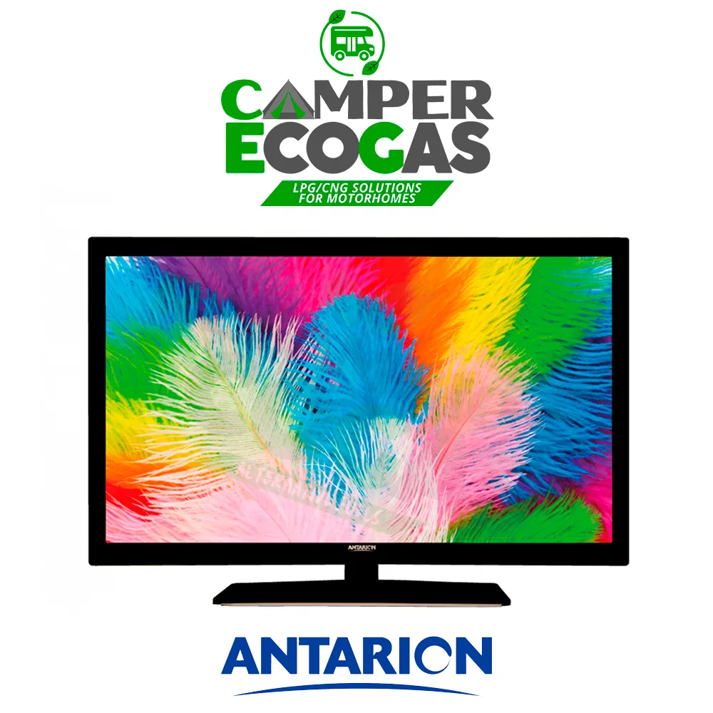 Antarion TV Televisión 22 pulgadas DVBT-2 12 / 24 / 220 V