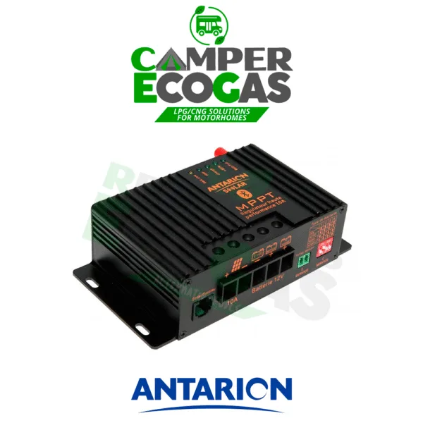 Antarion regulador de carga solar MPPT 12/24V 10Ah, bluetooth