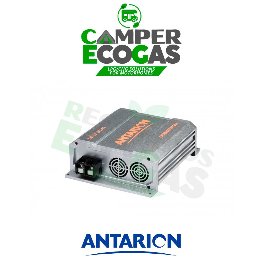 Convertidor-de-tensión-Antarion,-cargador-B2B-12V-DCDC-20Ah Convertidor de tensión Antarion, cargador B2B 12V DCDC 20Ah