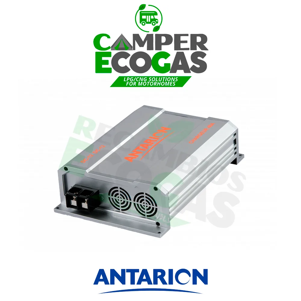 Convertidor de tensión Antarion, cargador B2B 12V DCDC 40Ah