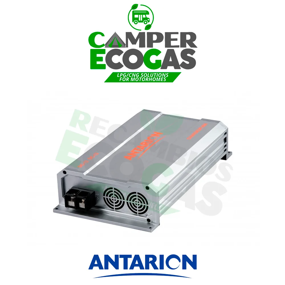 Convertidor de tensión Antarion, cargador B2B 12V DCDC 60Ah