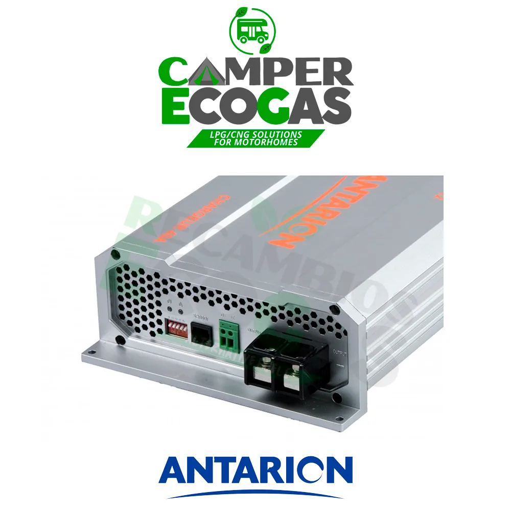 Convertidor de tensión Antarion, cargador B2B 12V DCDC 60Ah