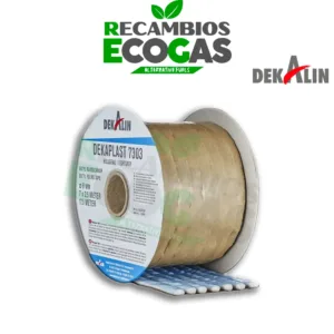 Dekalin DEKAPLAST 7303 Cinta de butilo 17,5 metros (8mm) gris
