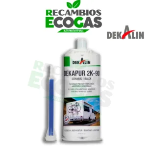 Dekalin DEKAPUR 2K-90 black, 50ml, 24-P Dekalin DEKASYL 2402K Adhesivo y sellador 250ml, gris claro