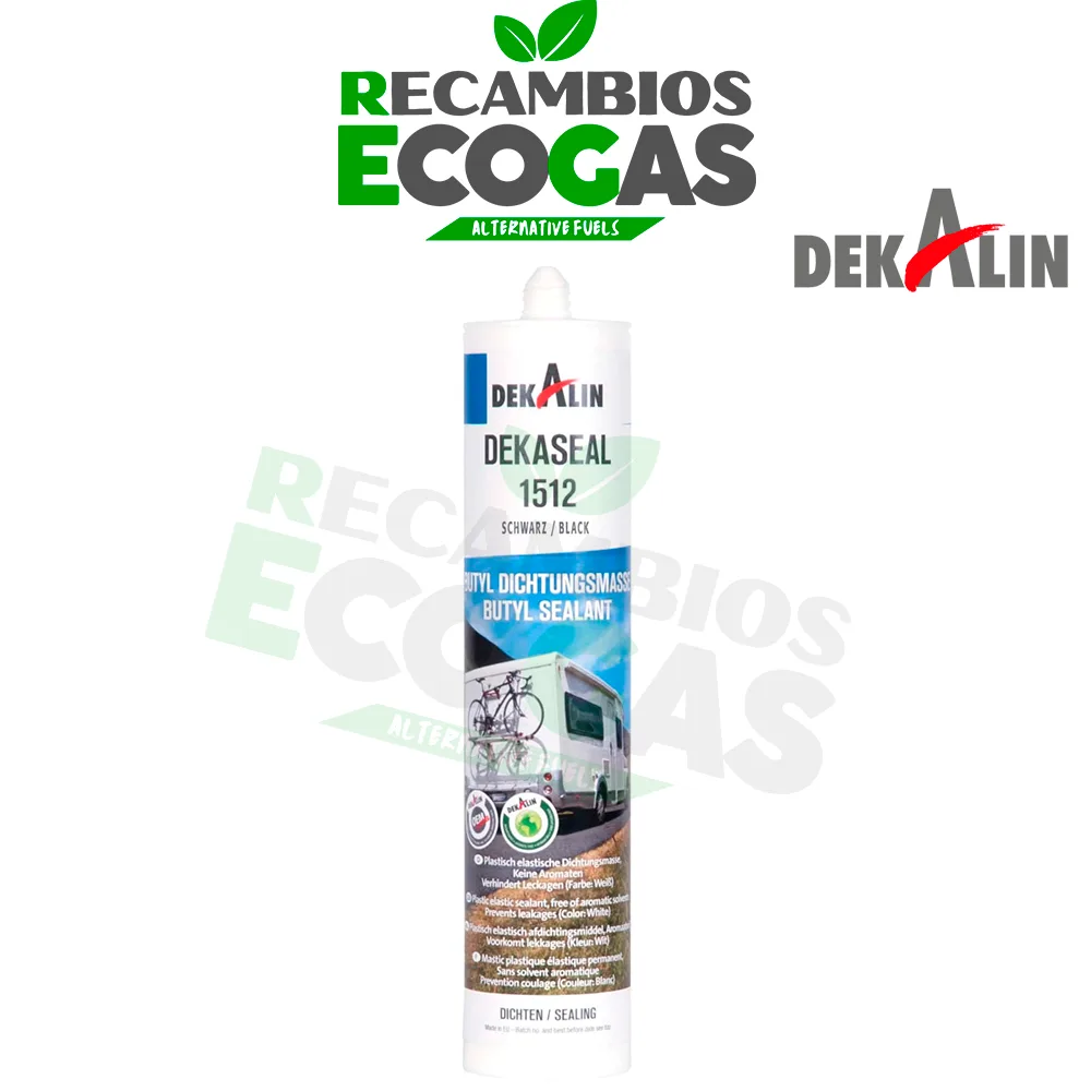 Dekalin DEKASEAL 1512 Sellador de butilo 310ml (negro)