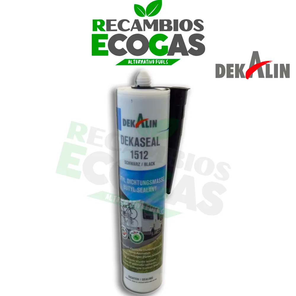 Dekalin DEKASEAL 1512 Sellador de butilo 310ml (negro)
