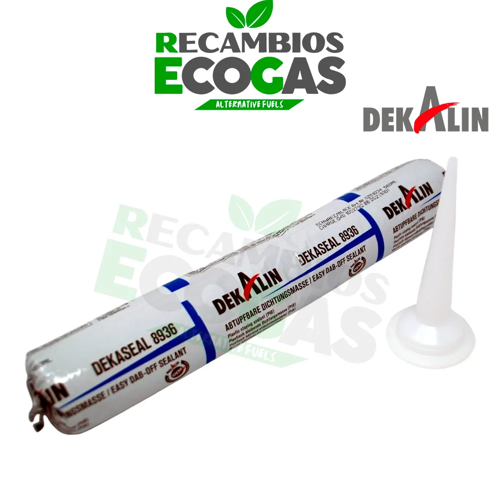 Dekalin DEKASEAL 1512 white, 560ml, 12-P (2) Dekalin DEKASEAL 1512 Sellador butílico 560ml (blanco) bolsa