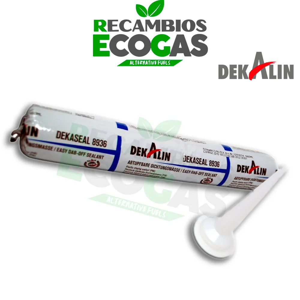 Dekalin DEKASEAL 1512 white, 560ml, 12-P Dekalin DEKASEAL 1512 Sellador butílico 560ml (blanco) bolsa