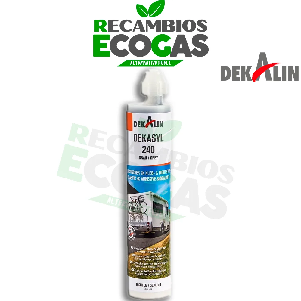 Dekalin DEKASYL 2402K Adhesivo y sellador 250ml, gris claro