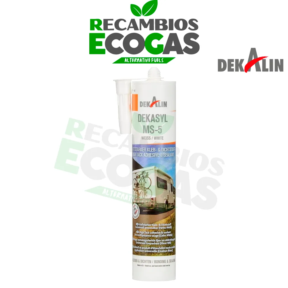 Dekalin DEKASYL MS 5 SET sellador adhesivo polimérico 290ml (blanco)