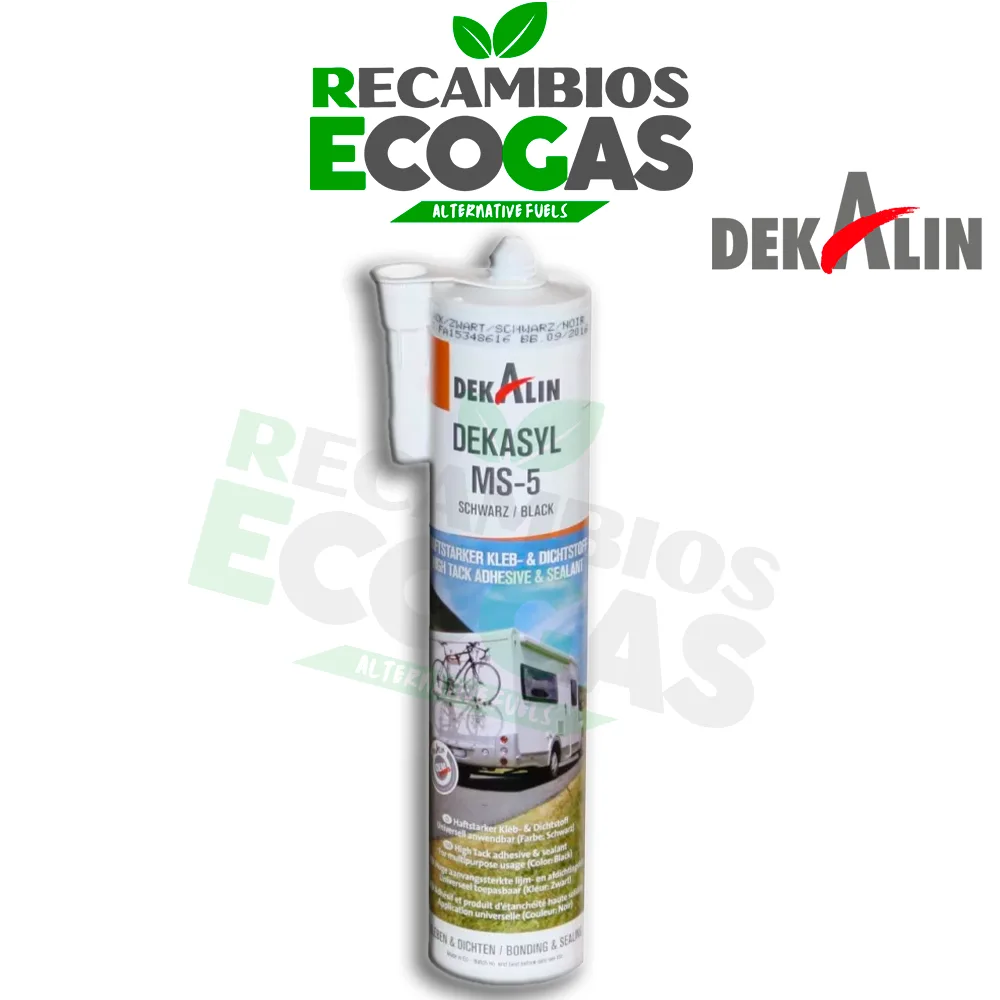 Dekalin DEKASYL MS 5 SET sellador adhesivo polimérico 290ml (negro) Dekalin DEKASYL MS 5 SET sellador adhesivo polimérico 290ml (negro)