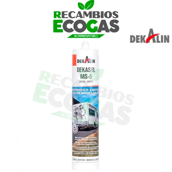 Dekalin DEKASYL MS 5 SET sellador adhesivo polimérico 290ml (blanco)