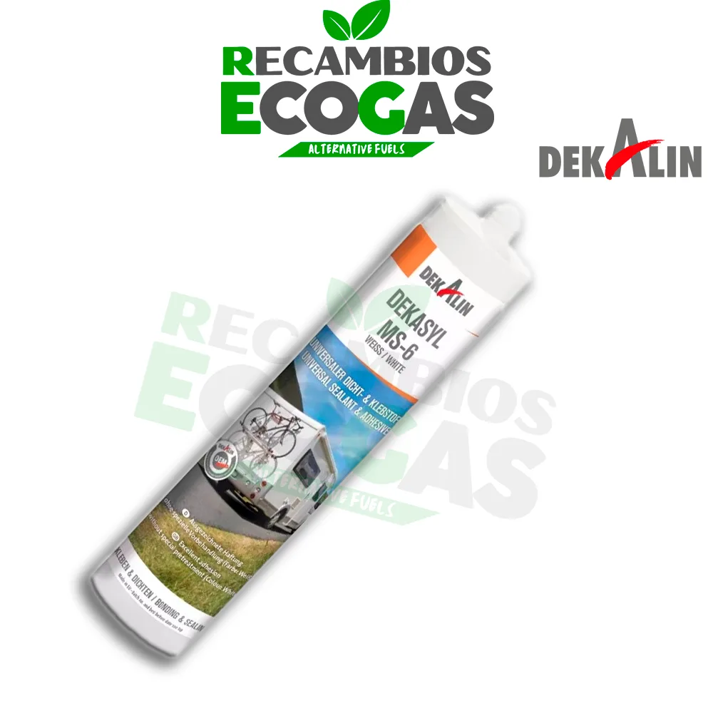 Dekalin DEKASYL MS 6 black, 310ml, 12-P (2) Dekalin DEKASYL MS 6 sellador adhesivo polimérico 310ml (negro)