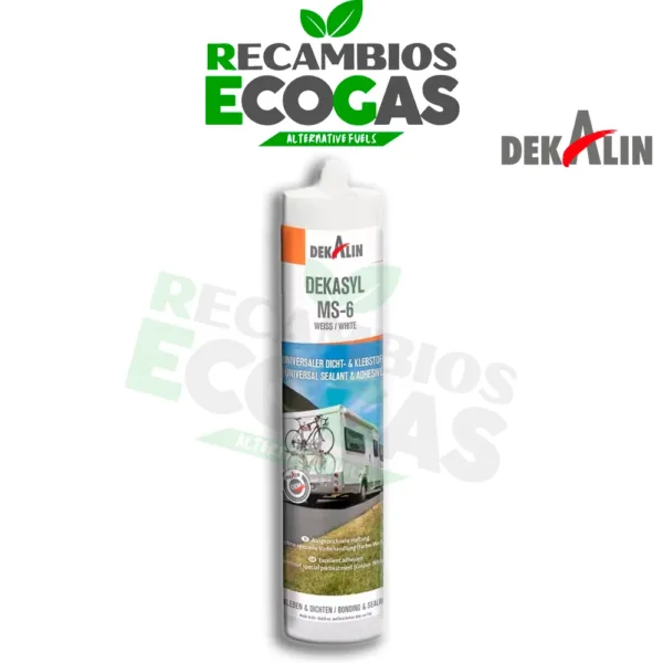 Dekalin DEKASYL MS 6 sellador adhesivo polimérico 310ml (blanco)