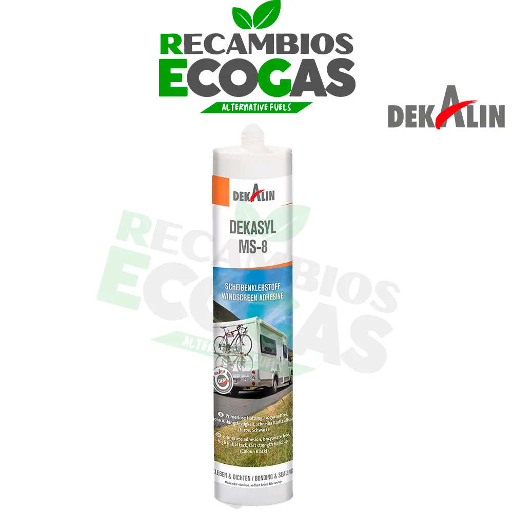 Dekalin DEKASYL MS 8 sellador adhesivo polimérico 290ml (negro)