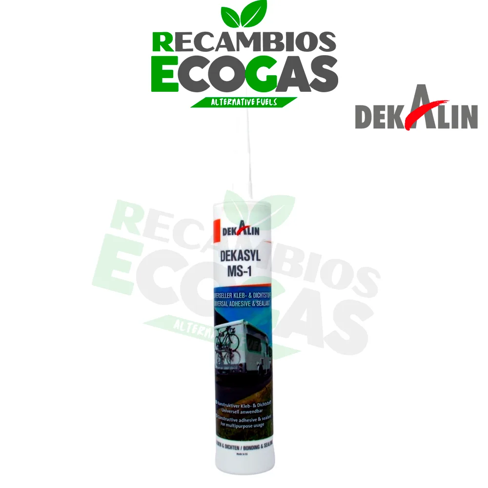 Dekalin DEKAsyl MS 1 Polymer adhesive sealant 290 ml (white) 2 Dekalin DEKAsyl MS 1 - Sellador adhesivo polimérico 290 ml (blanco)