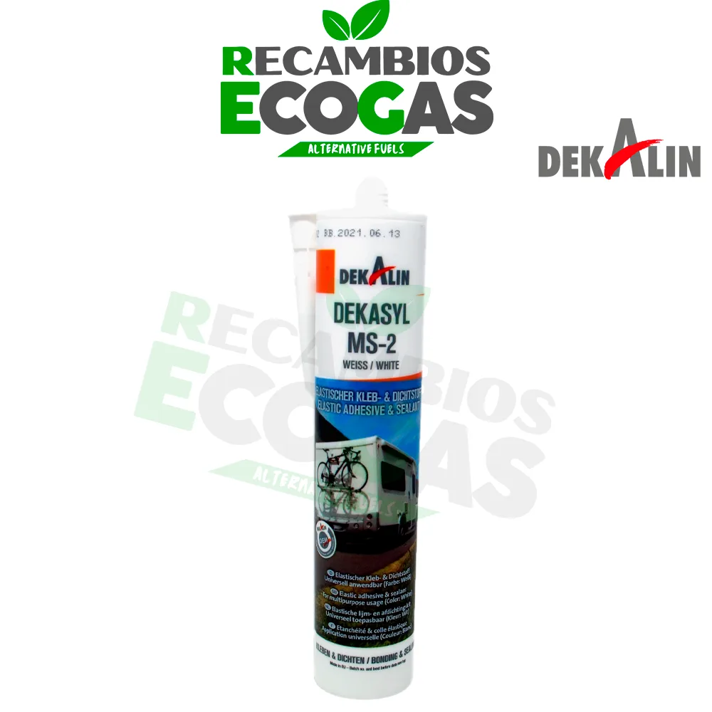 Dekalin DEKAsyl MS 2 MS- Sellador adhesivo polimérico 290 ml (blanco) 2 Dekalin DEKAsyl MS 2 MS- Sellador adhesivo polimérico 290 ml (blanco)
