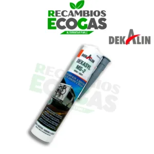 Dekalin DEKAsyl MS 2 MS- Sellador adhesivo polimérico 290 ml (negro) 1 Dekalin DEKASYL 2402K Adhesivo y sellador 250ml, gris claro