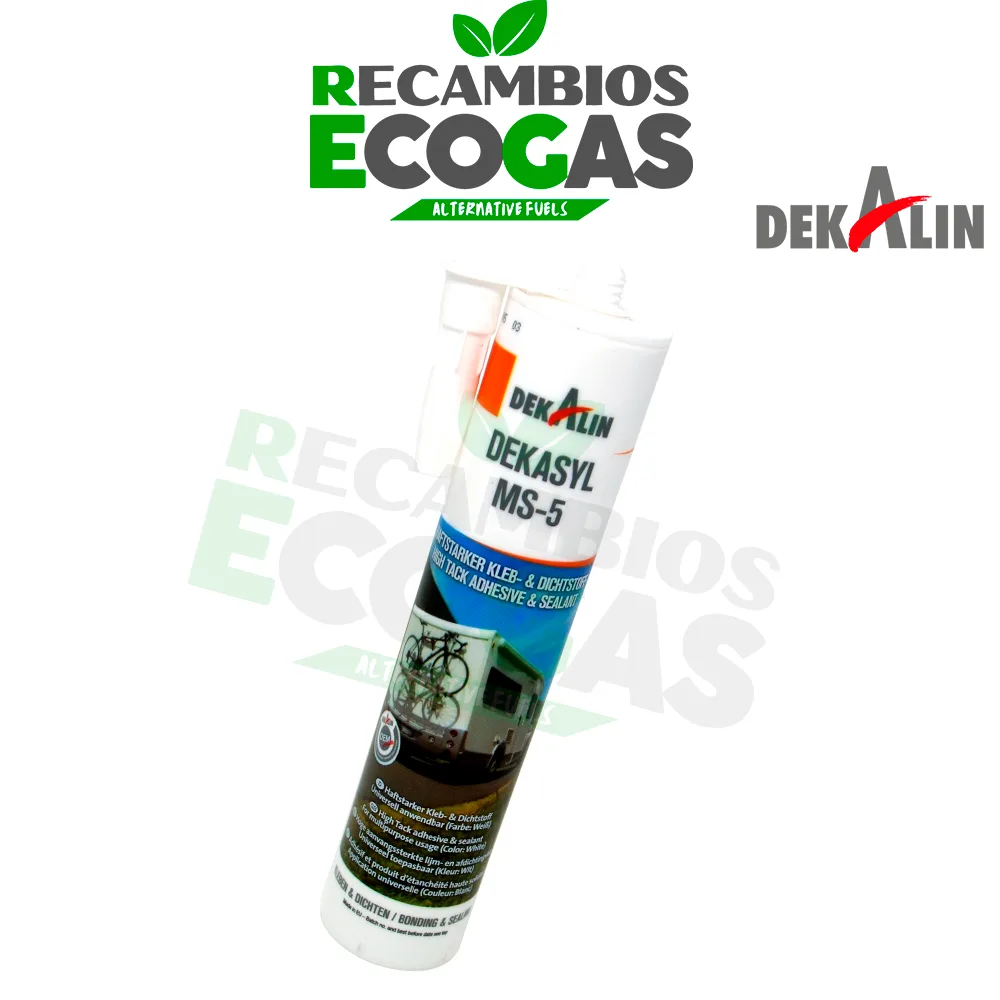 Dekalin DEKAsyl MS 5 adhesivo potente de polímero modificado de silano 290 mL (blanco)