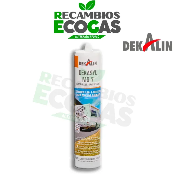 Dekalin DEKAsyl MS 7 MS- Sellador adhesivo polimérico 290 ml (transparente) Dekalin DEKAsyl MS 7 MS- Sellador adhesivo polimérico 290 ml (transparente)