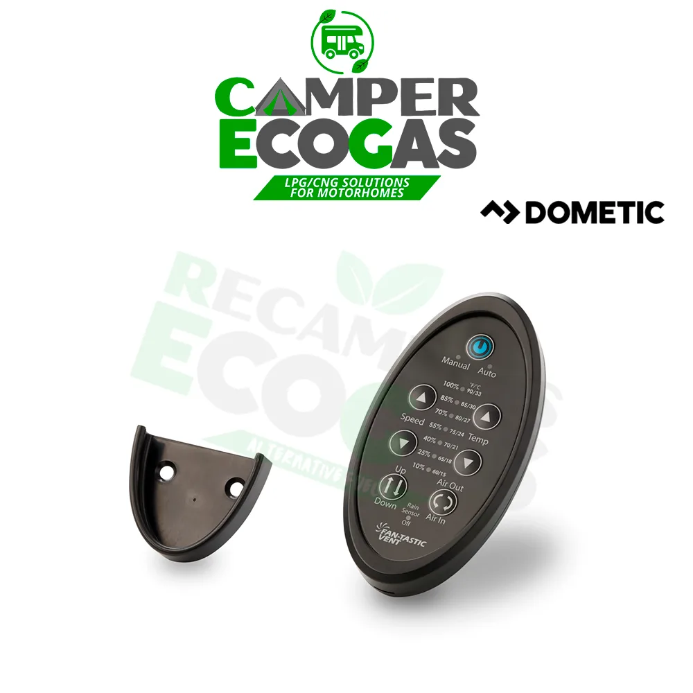 Dometic FanTastic Vent 7350 ventilación de techo con cúpula blanca incl. mando a distancia 400 x 400 mm