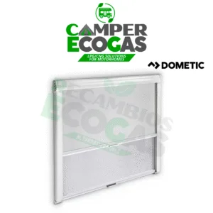 Dometic Midi Heki Style ventana de tejado con palanca blanco con ventilación forzada 700 x 500 mm