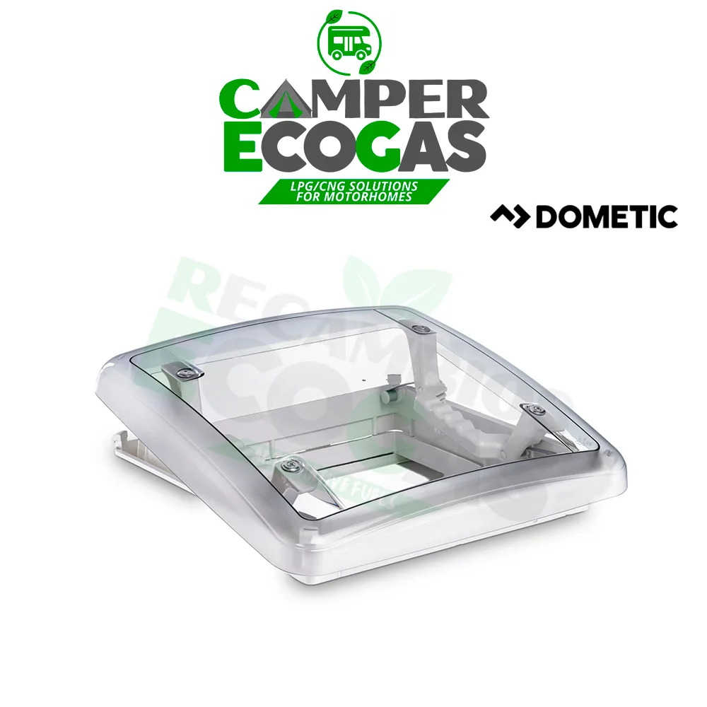 Dometic claraboya autocaravana Mini Heki S 40x40 con ventilación forzada 23-42mm