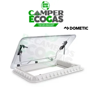 Dometic-ventana-de-techo-Heki-2-De-Luxe-para-caravanas-con-iluminación-integrada-y-persiana-enrollable-de-material-alveolar Dometic claraboya autocaravana Heki 2 96x65.5 con ventilación forzada