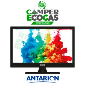 Televisor Antarion 22 pulgadas DVBT-2 +DVD 12 / 24 / 220 V