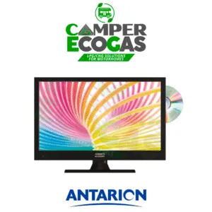 Televisor Antarion 22 pulgadas DVBT-2 +DVD 12 / 24 / 220 V