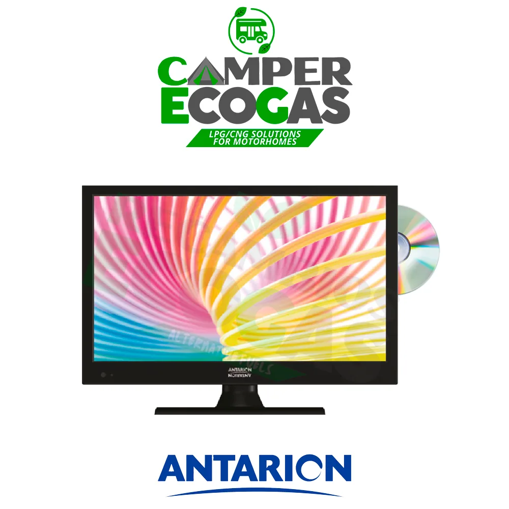 Televisor Antarion 16 pulgadas DVBT-2 +DVD 12 / 24 / 220 V