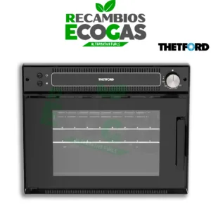 Thetford Cocina Cooker Cristal Negro