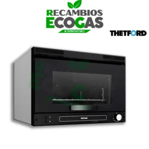 Thetford Cocina Cooker Cristal Negro