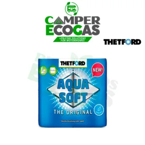 Thetford-Aqua-Soft-Papel-Higiénico---Paquete-de-4 Thetford Aqua Soft Papel Higiénico - Paquete de 4