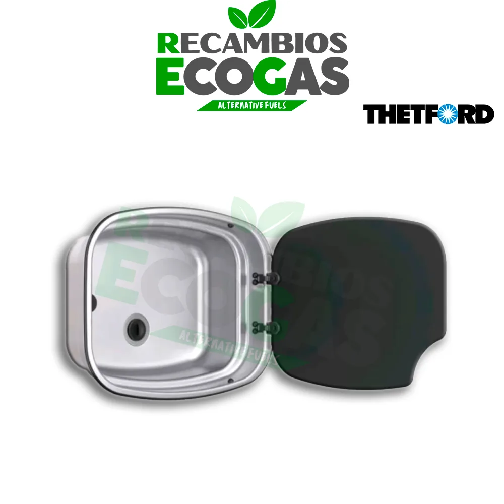 Thetford Argent Cuenca Acero inoxidable