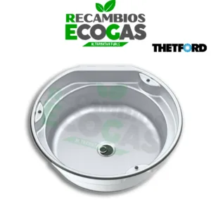 Thetford Fregadero de acero inoxidable Serie 30 - 1kg Thetford Triplex Mk3 Plus - cocina, grill y horno