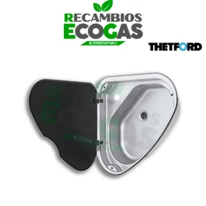 Thetford Fregadero de acero inoxidable Serie 33 - Derecha 0 Thetford Cocina Cooker Cristal Negro