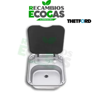 Thetford Fregadero de acero inoxidable Serie 34 0 Dometic Placa de 3 fuegos PI8063M