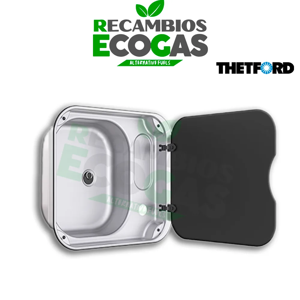 Thetford Fregadero de acero inoxidable Serie 34