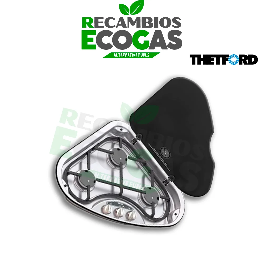 Thetford Placa de cocción Serie 330 - Izquierda - Hierro fundido 2 Thetford Placa de cocción Serie 330 - Izquierda - Hierro fundido