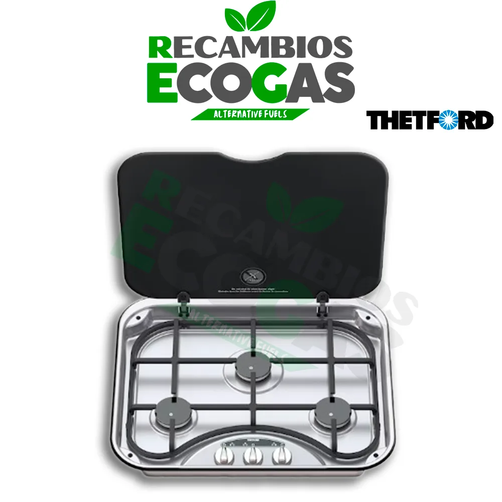 Thetford Placa de cocción Serie 345 3B Rapid 12V AM, con cable