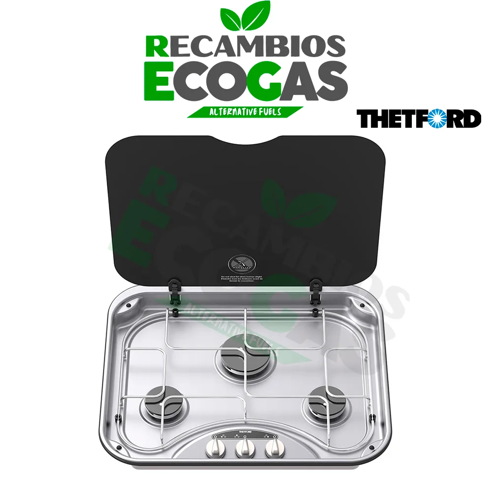 Thetford Placa de cocción Serie 345 3B Rapid 12V AM, hierro fundido 1 Thetford Placa de cocción Serie 345 3B Rapid 12V AM, hierro fundido