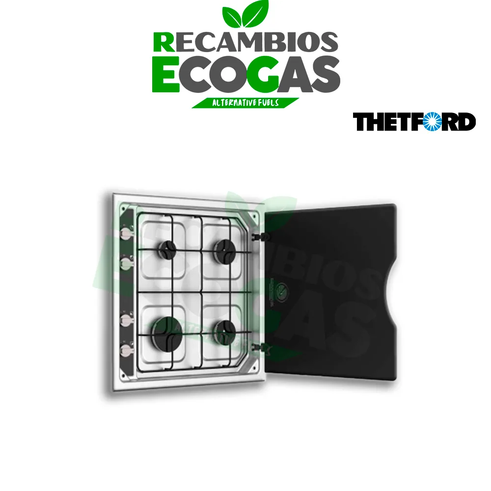 Thetford Placa de cocción lineal de 4 fuegos 2 Thetford Placa de cocción lineal de 4 fuegos