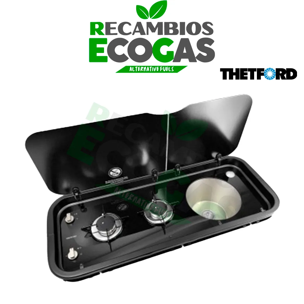 Thetford Topline Series 111 - unidad combinada de placa de cocción y fregadero