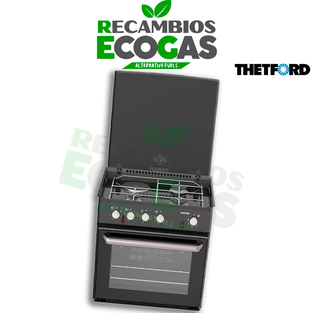 Thetford Triplex Plus Horno y Grill - Funcionamiento con dos combustibles