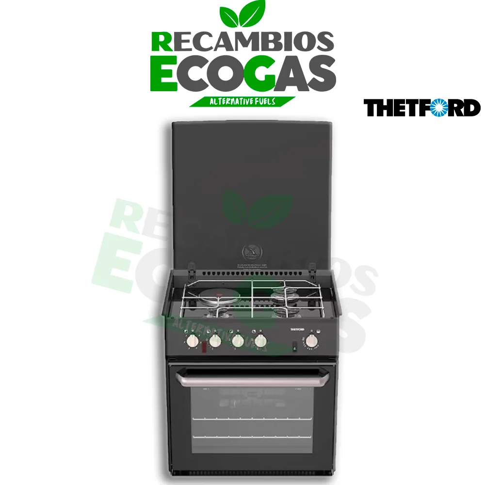 Thetford Triplex Plus Horno y Grill - Funcionamiento con dos combustibles